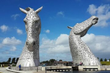 Scottish Kelpie Statue